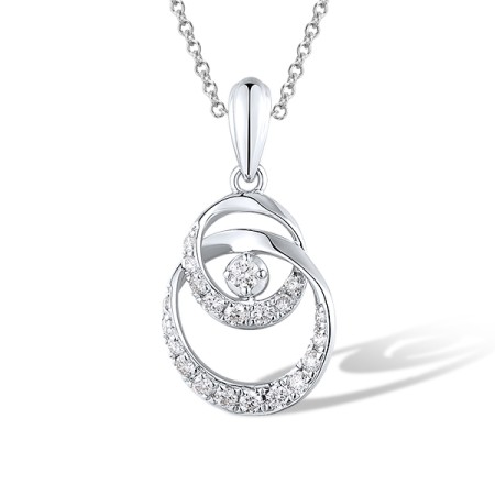 14KW Pendant Diamond (P319948DIA14KW)