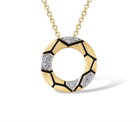 14KYW Pendant Diamond (P319997ADIA14KYW)