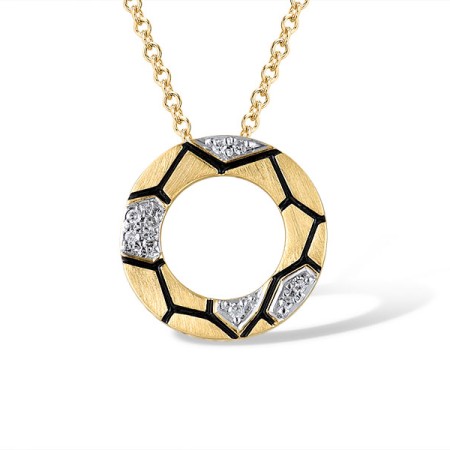 14KYW Pendant Diamond (P319997ADIA14KYW)