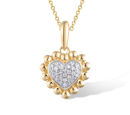 14KYW Pendant Diamond (P320275DIA14KYW)