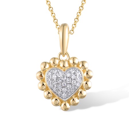14KYW Pendant Diamond (P320275DIA14KYW)