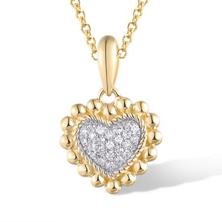14KYW Pendant Diamond (P320278DIA14KYW)