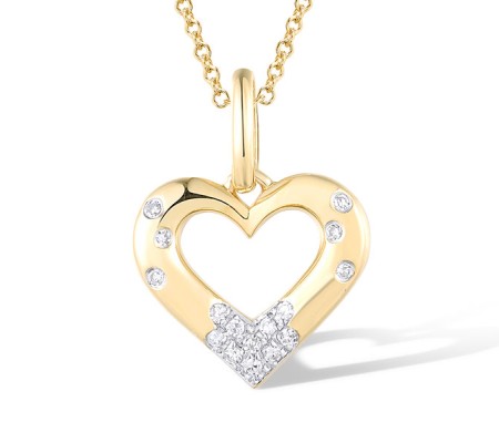 14KYW Pendant Diamond (P320339DIA14KYW)