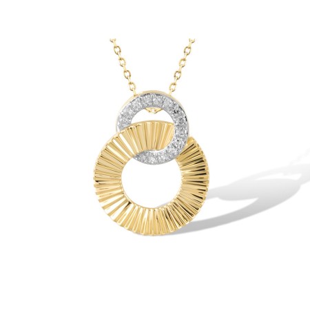 14KYW Pendant Diamond (P320378DIA14KYW)