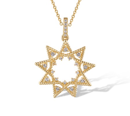 14KY Pendant Diamond,White Topaz (P320745WTT14KY)