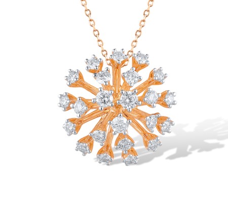 14KRW Pendant Diamond (P320770DIA14KRW)