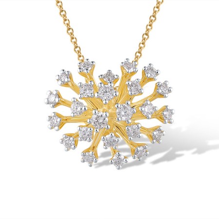 14KYW Pendant Diamond (P320771DIA14KYW)