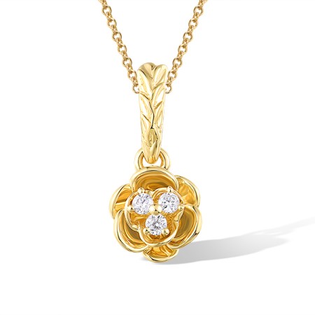 14KY Pendant Diamond (P321153DIA14KY)