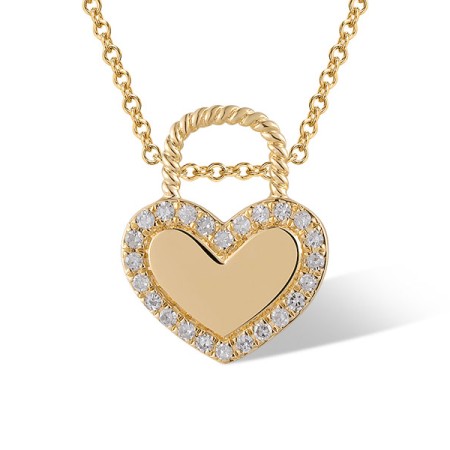 14KY Pendant Diamond (P321187DIA14KY)