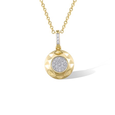 14KYW Pendant Diamond (P321976DIA14KYW)