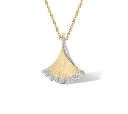 14KYW Pendant Diamond (P322062DIA14KYW)