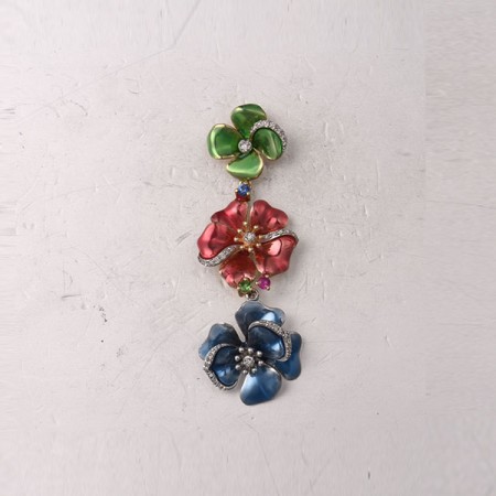 14TT Pendant Blue Sapphire,Diamond,Enamel,Green Garnet,Ruby (P322309ENA14TT)