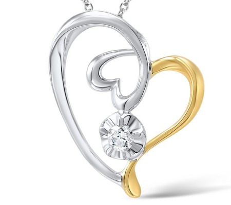 18TT Pendant Diamond (P600005DIA18TT)