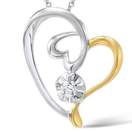 18TT Pendant Diamond (P600005DIA18TT)