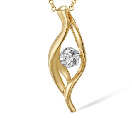 18TT Pendant Diamond (P600008DIA18TT)