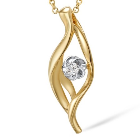 18TT Pendant Diamond (P600008DIA18TT)