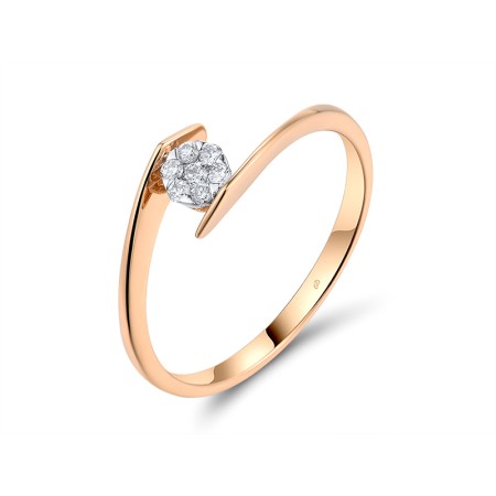 14KRW Ring Diamond (R300028BDIA14KRW)