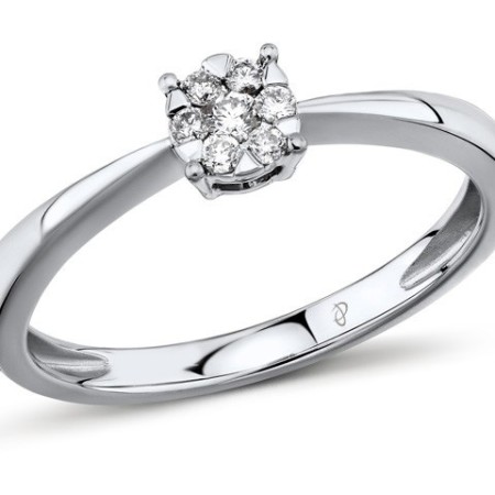 14KW Ring Diamond (R300029BDIA14KW) - US 6