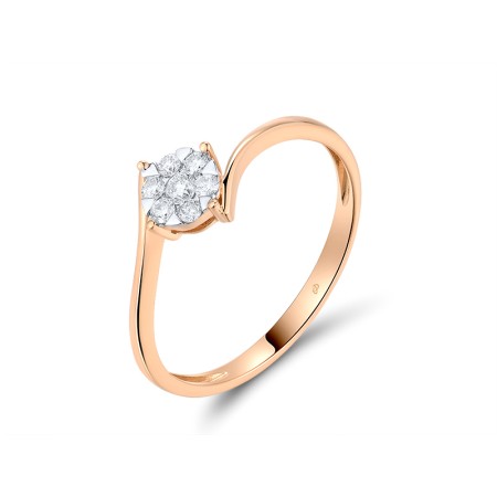 14KRW Ring Diamond (R300030ADIA14KRW)