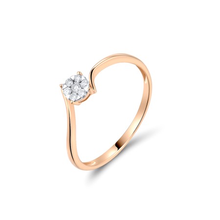 14KRW Ring Diamond (R300030BDIA14KRW)