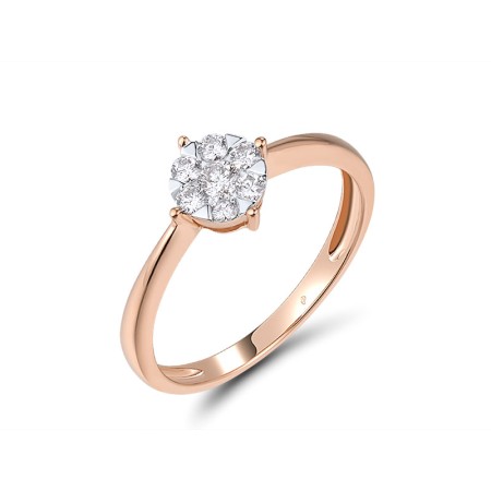 14KRW Ring Diamond (R300032CDIA14KRW)