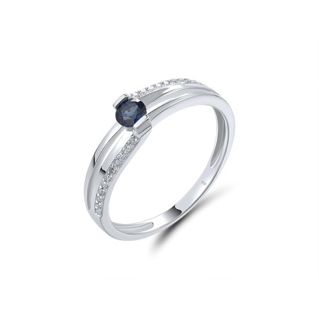 14KW  Blue Sapphire Ring (R300042CSAP14KW)