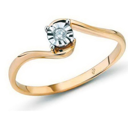 14RTT Ring Diamond (R300069DIA14RTT) - US 6