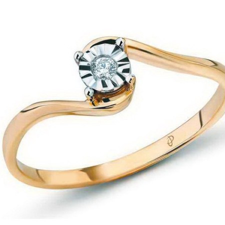 14RTT Ring Diamond (R300069DIA14RTT) - US 6
