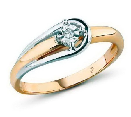 14RTT Ring Diamond (R300204DIA14RTT) - US 6