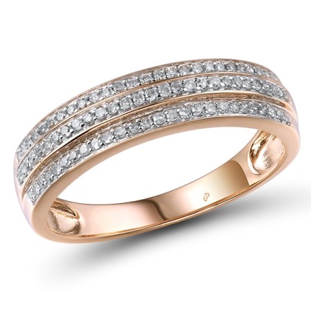14KRW Ring Diamond (R300219ADIA14KRW) - US 5