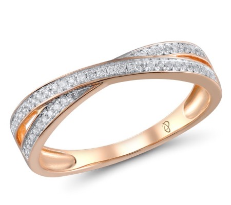 14KRW Ring Diamond (R300226DIA14KRW) - US 7