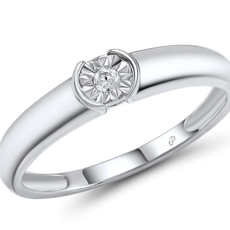 14KW Ring Diamond (R300251DIA14KW) - US 6