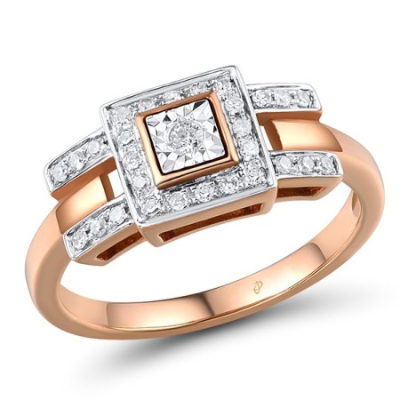 14RTT Ring Diamond (R300419DIA14RTT) - US 6