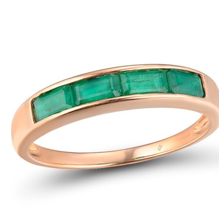 14KR Ring Emerald (R300907EMR14KR) - US 10