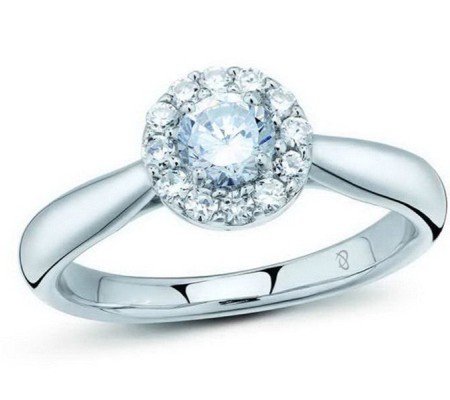 Sterling Silver Ring White Cubic Zirconia (R301108WCZSL925)