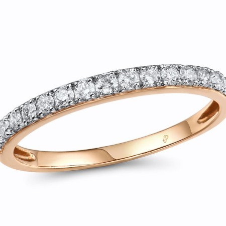 14KRW Ring Diamond (R301174DIA14KRW) - US 6