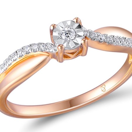 14RTT Ring Diamond (R301177DIA14RTT) - US 6