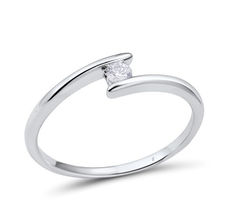 14KW Ring Diamond (R301231DIA14KW) - US 5.5