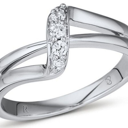 Sterling Silver Ring White Cubic Zirconia (R301314WCZSL925)