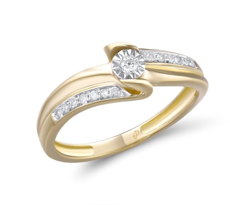 14TT Ring Diamond (R301363DIA14TT) - US 7