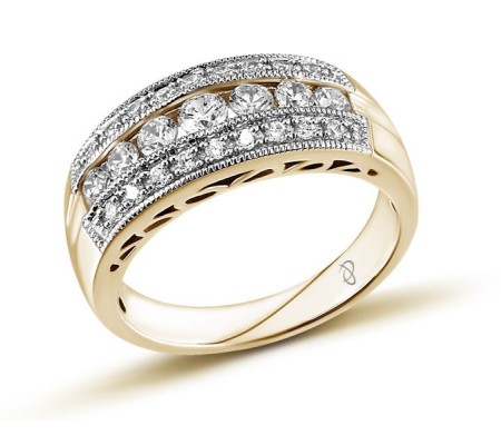 10KYW Ring Diamond (R303455DIA10KYW) - US 7