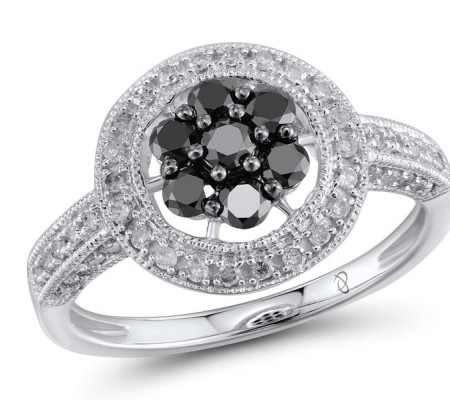 10KWB Ring Black Diamond,Diamond (R303457WBD10KWB)