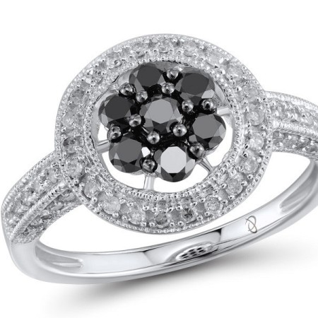 10KWB Ring Black Diamond,Diamond (R303457WBD10KWB)