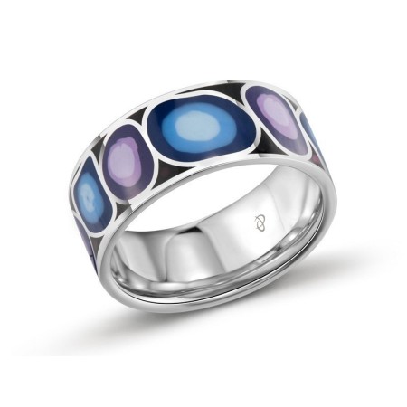 Sterling Silver Ring Enamel (R303606ENA2SL925)