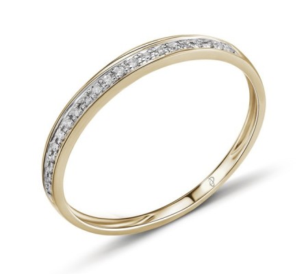 14KYW Ring Diamond (R303938DIA14KYW) - US 6.5