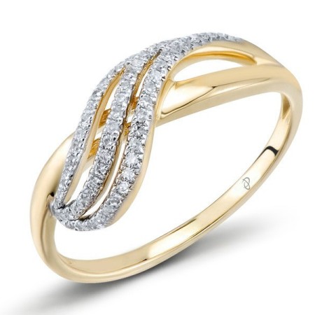 14KYW Ring Diamond (R303968DIA14KYW) - US 8