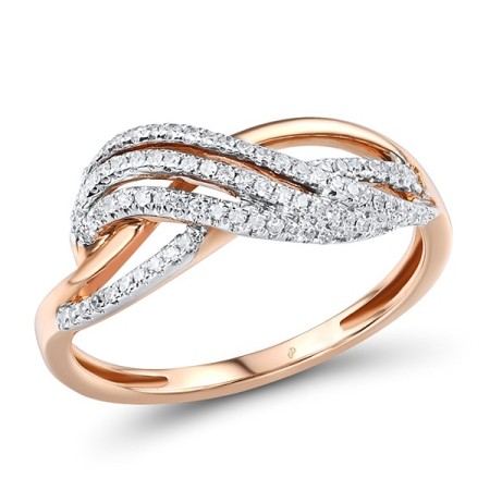 14KRW Ring Diamond (R303970DIA14KRW) - US 6.5