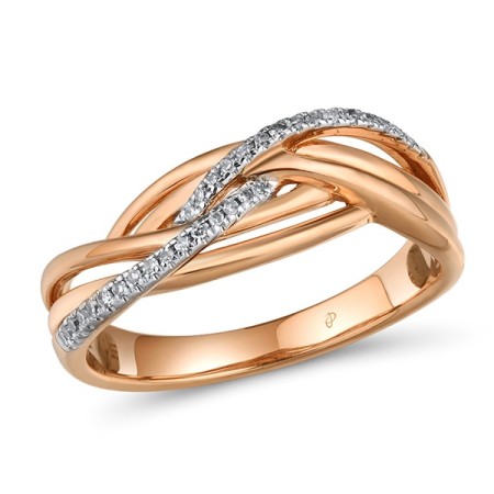 14KRW Ring Diamond (R303974DIA14KRW) - US 7