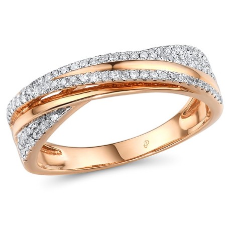 14KRW Ring Diamond (R303976DIA14KRW) - US 6.5