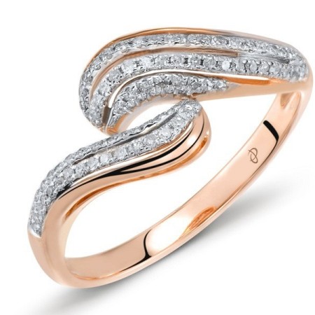 14KRW Ring Diamond (R303990DIA14KRW) - US 7